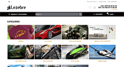 Desktop Screenshot of lezebre.lu